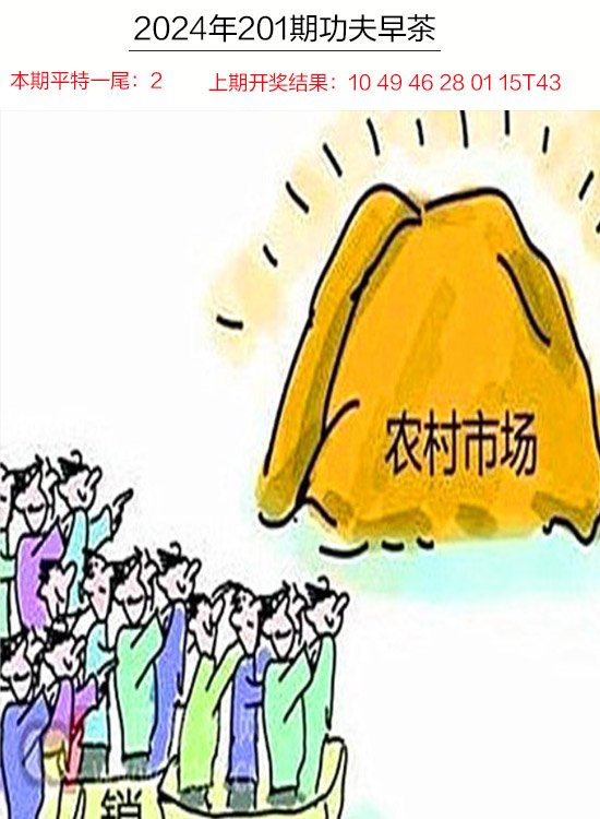 2024201期功夫早茶