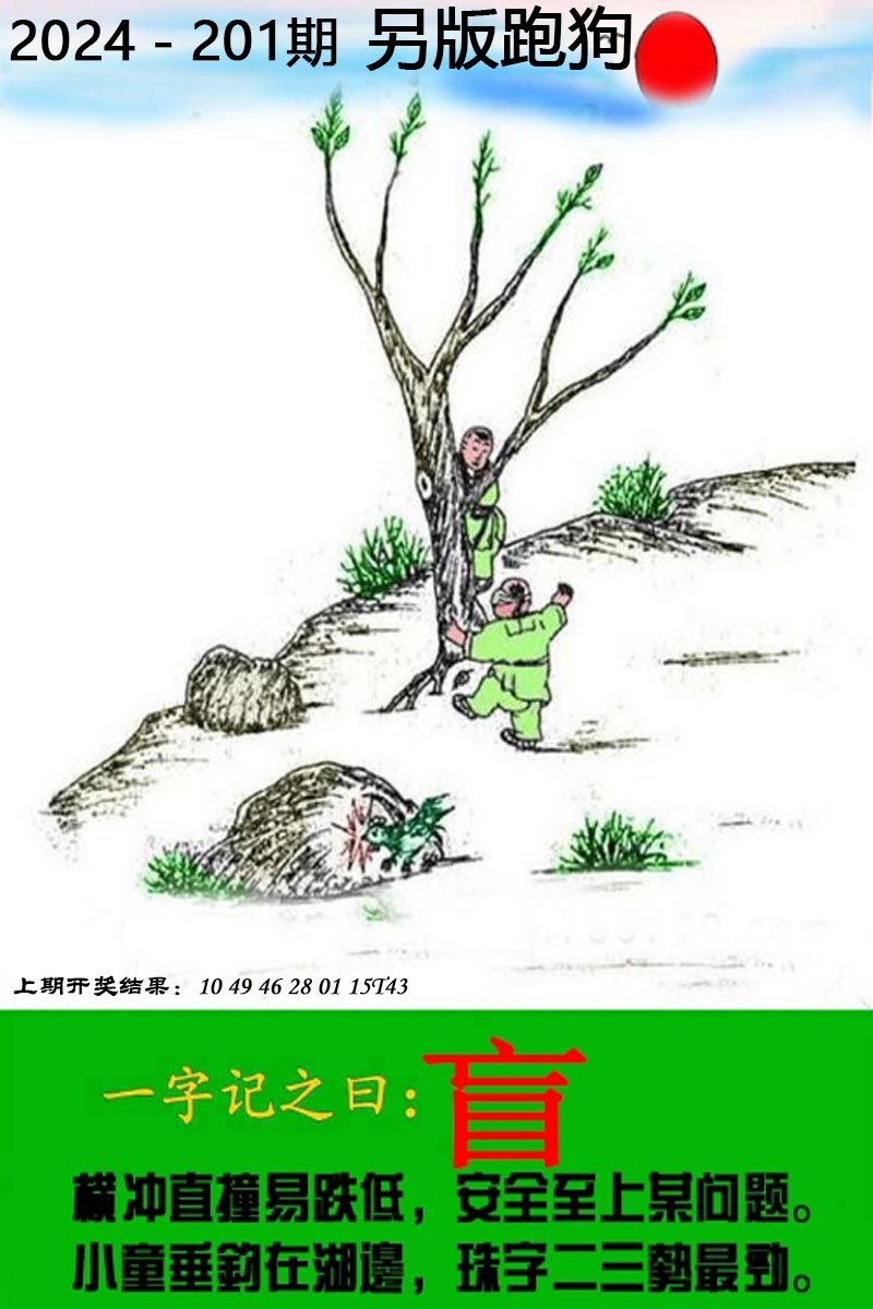 2024201期另版跑狗图