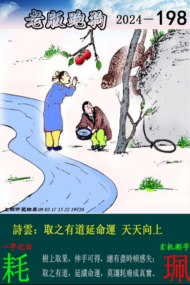 2024198期老版跑狗图