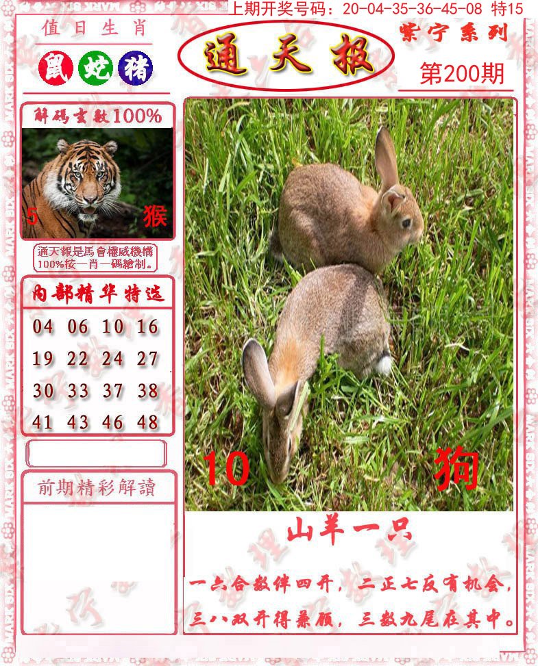 2024200期救通报