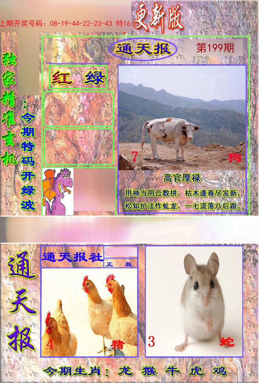 2024199期新通报