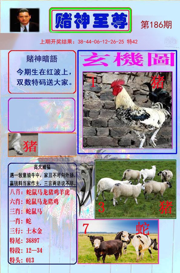 2024186期赌神至尊