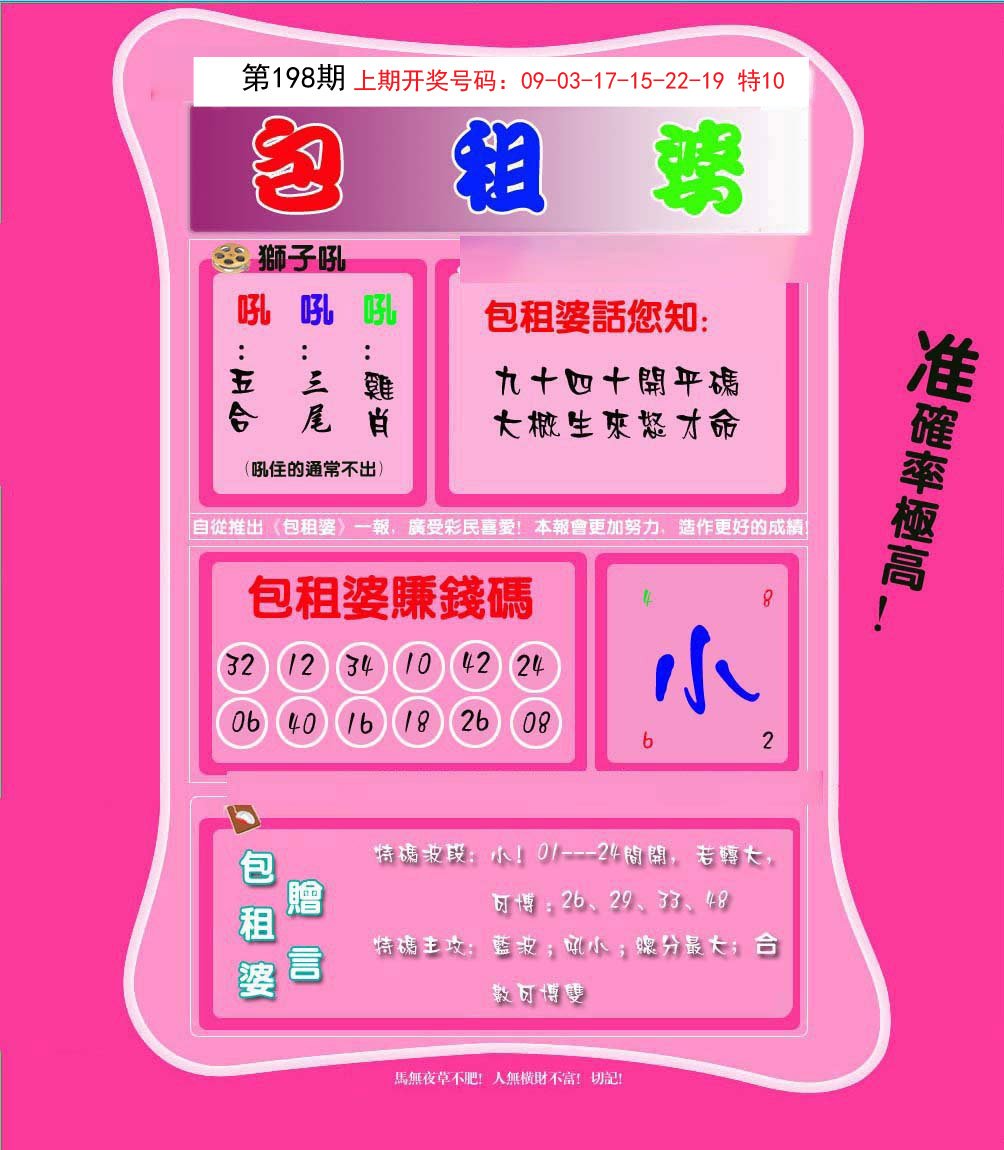 2024198期包租婆