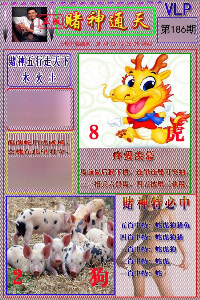 2024186期赌神通天报