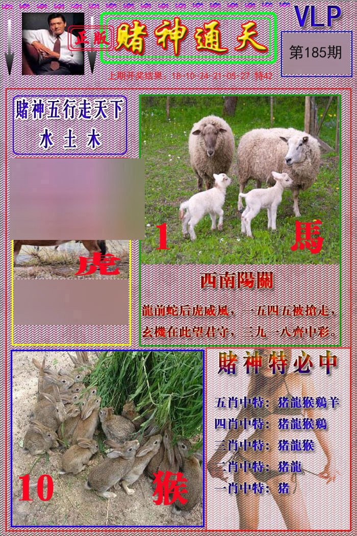 2024185期赌神通天报
