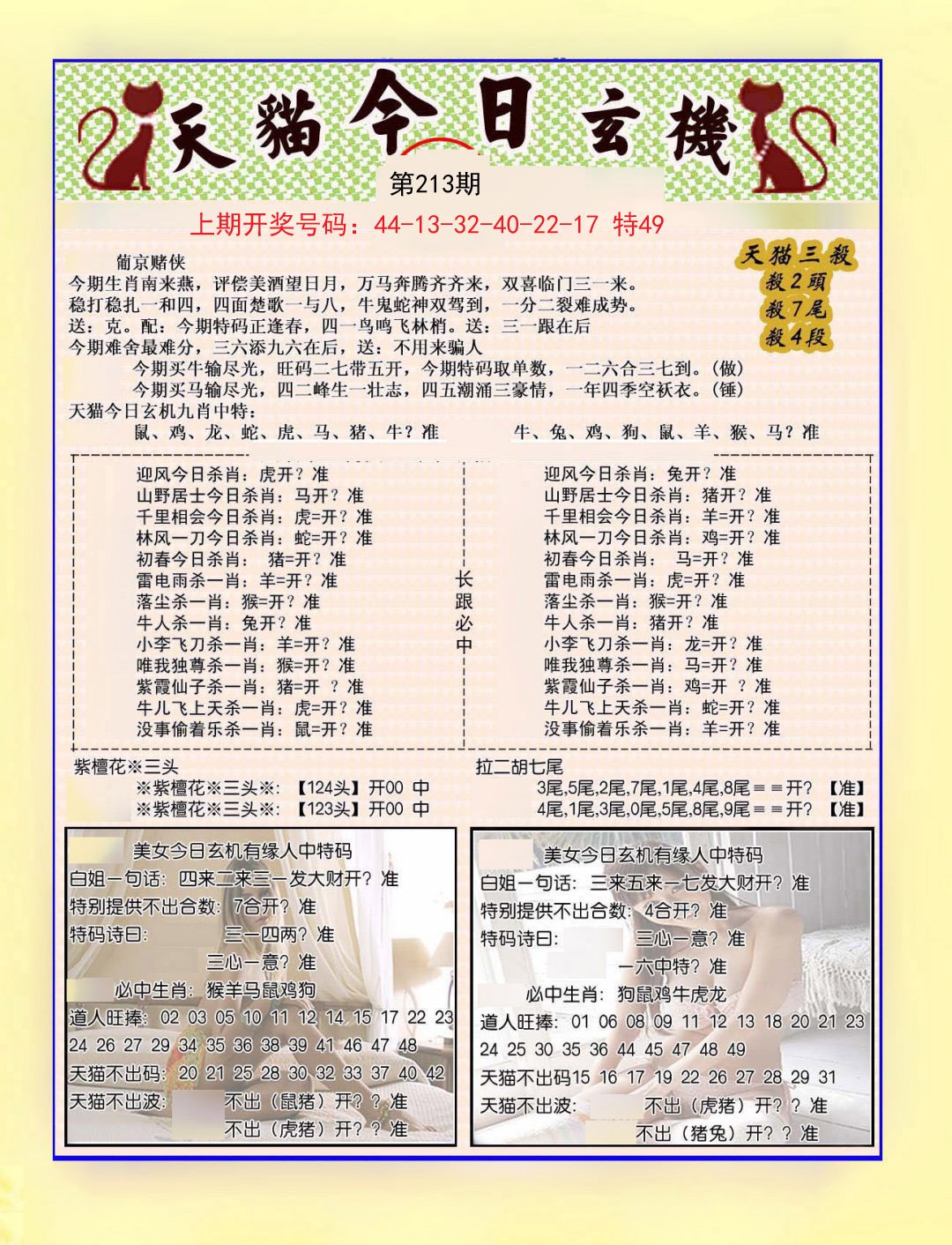 2024213期今日玄机图B