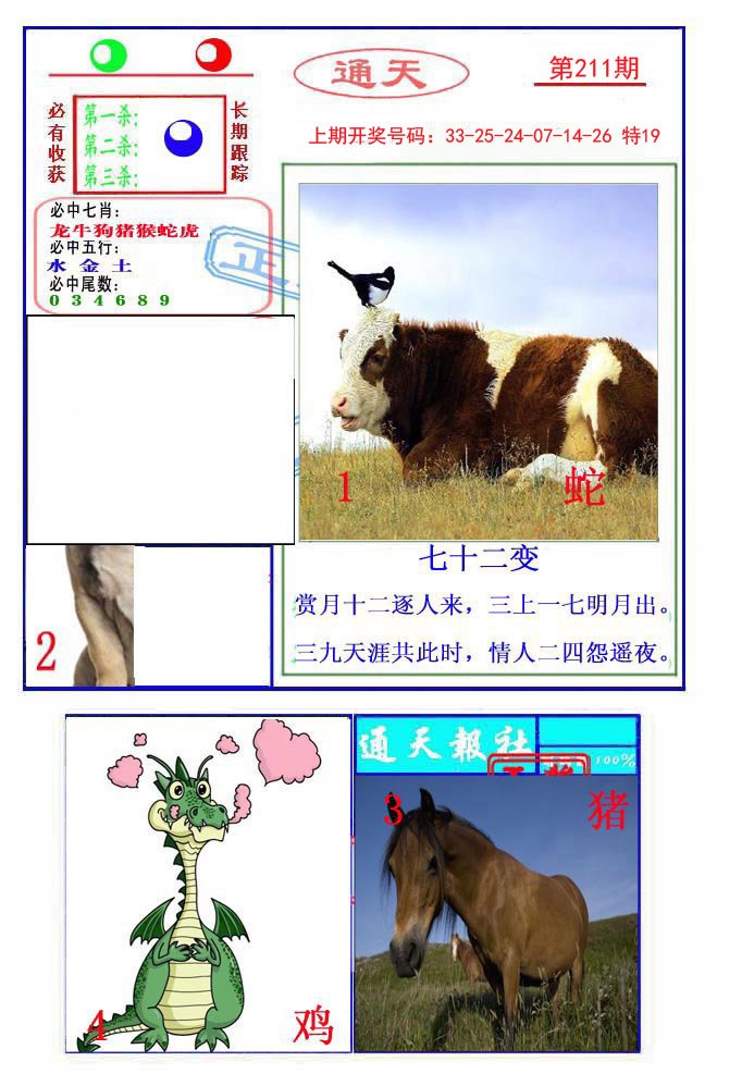 2024211期通天杀波图2