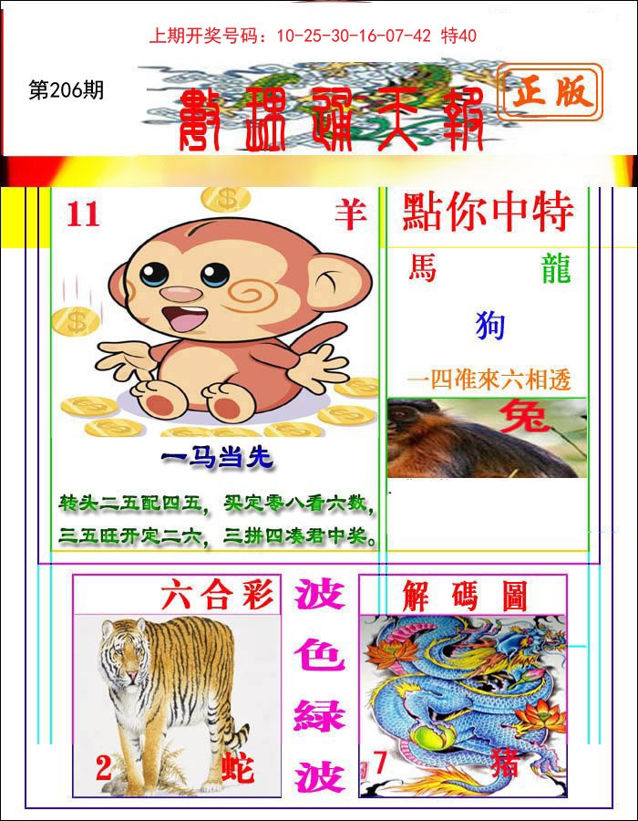 2024206期数理通天