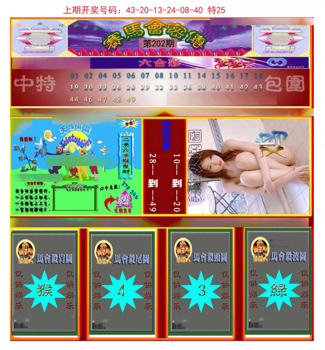 2024202期赛马会密传