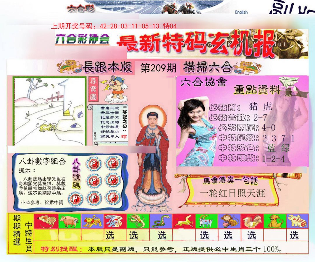 2024209期九龍内幕玄机报