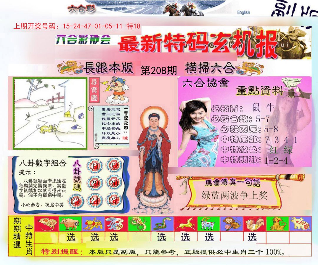 2024208期九龍内幕玄机报