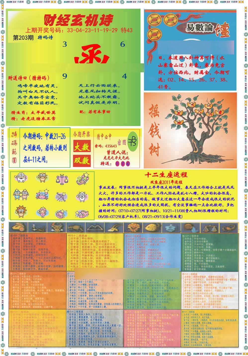 2024203期九龍赌经B(推荐)