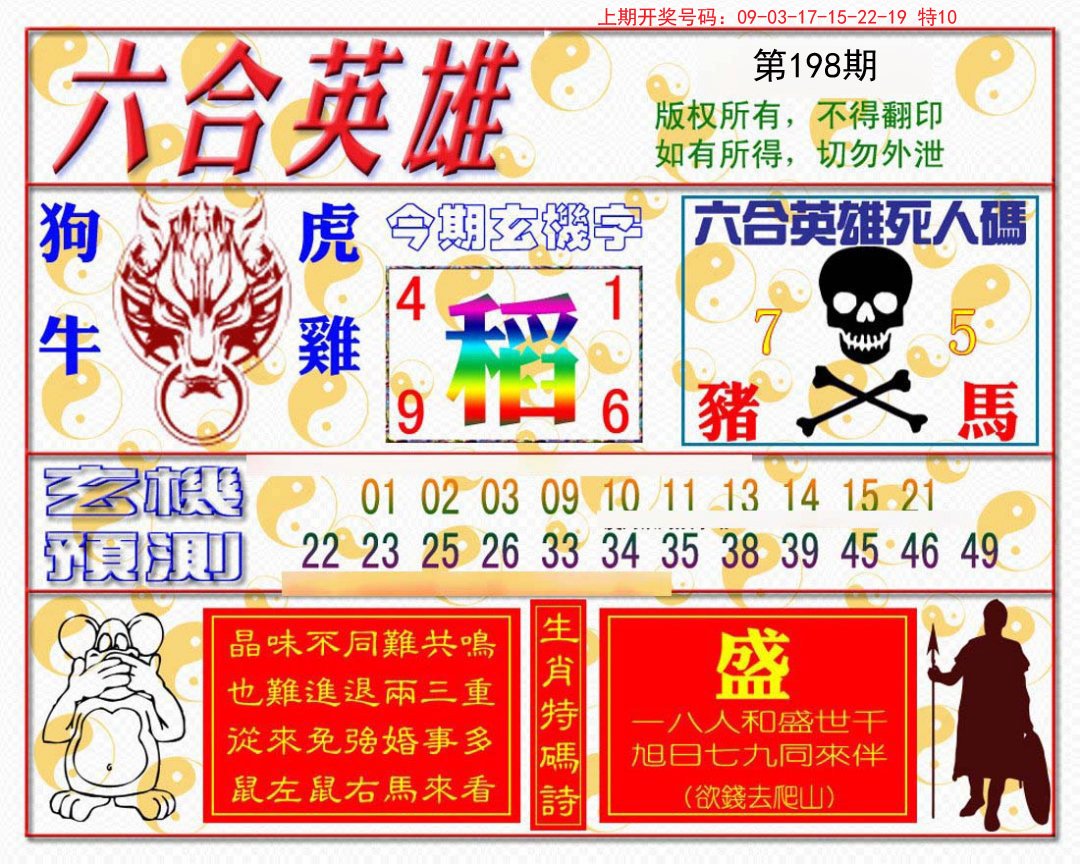 2024198期六合英雄