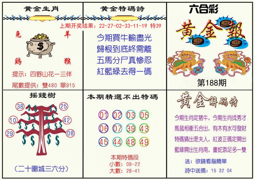 2024188期黄金报