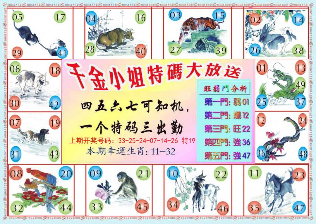 2024211期千金小姐B版