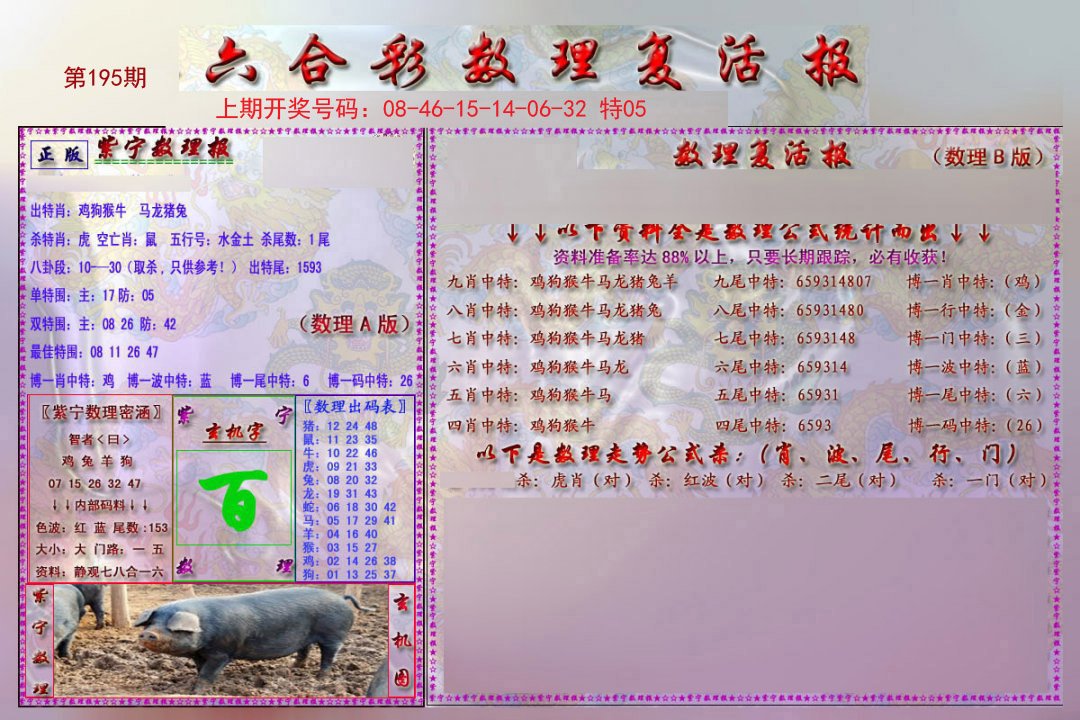 2024195期数理复活报
