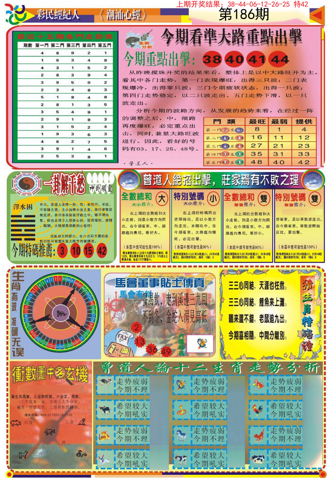 2024186期潮汕心经B