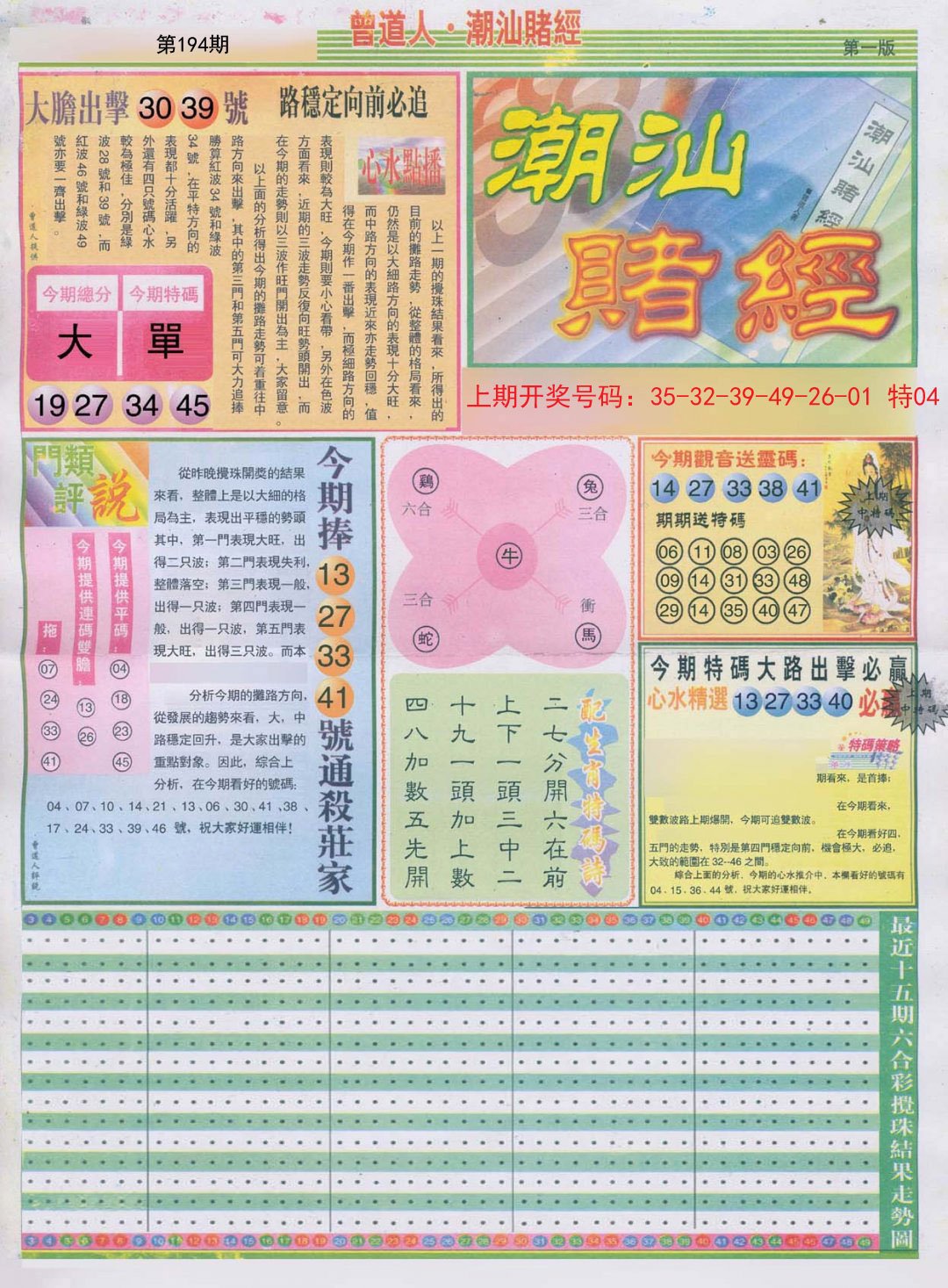 2024194期潮汕赌经A