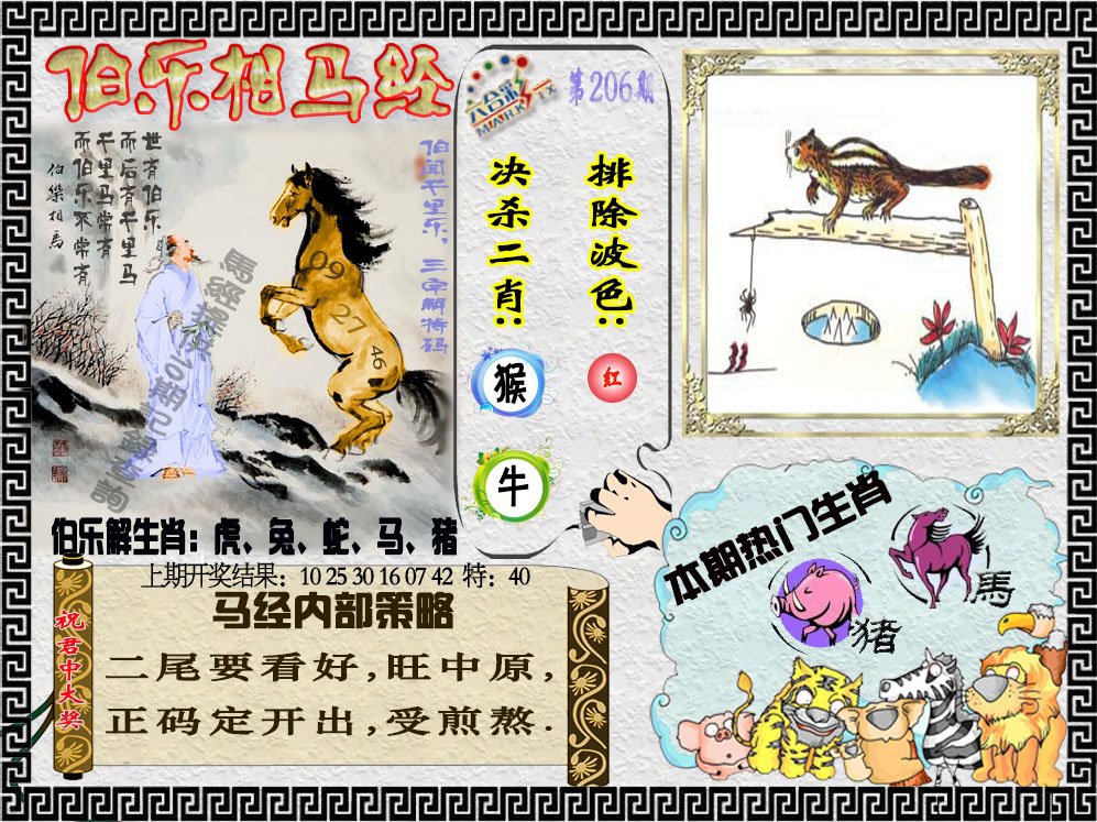 2024206期伯乐相马经