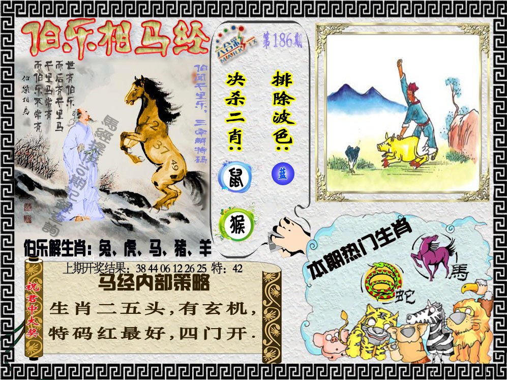 2024186期伯乐相马经