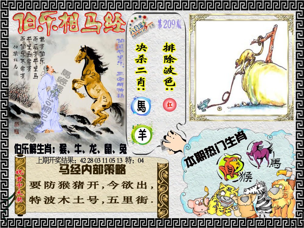 2024209期伯乐相马经