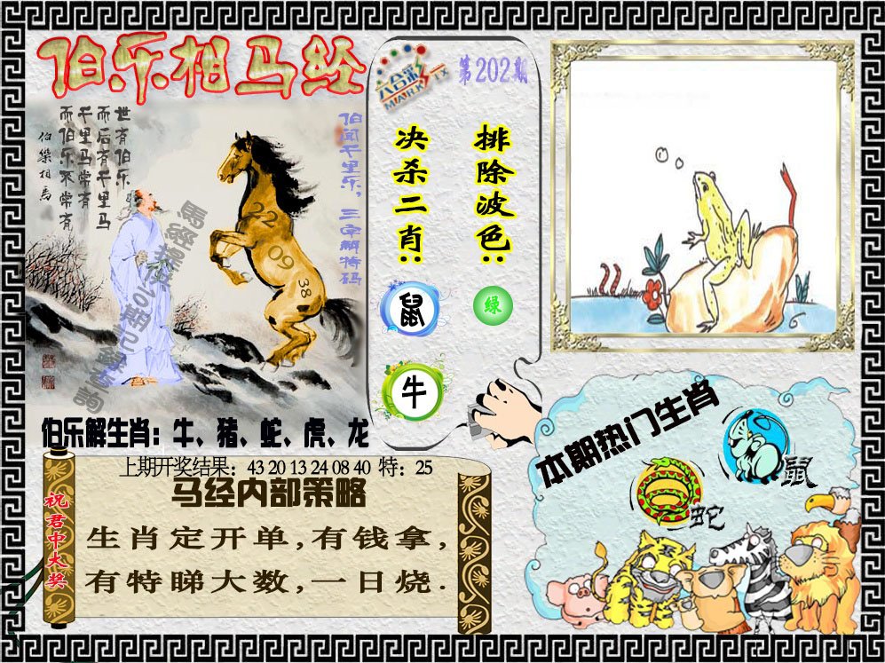 2024202期伯乐相马经