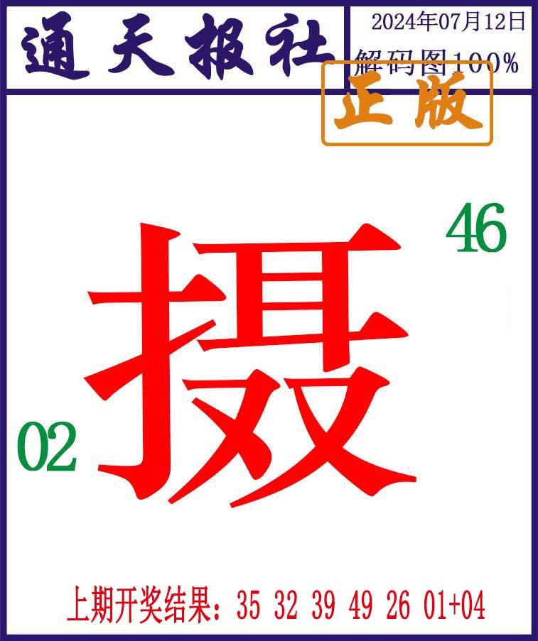 2024194期通天报解码图