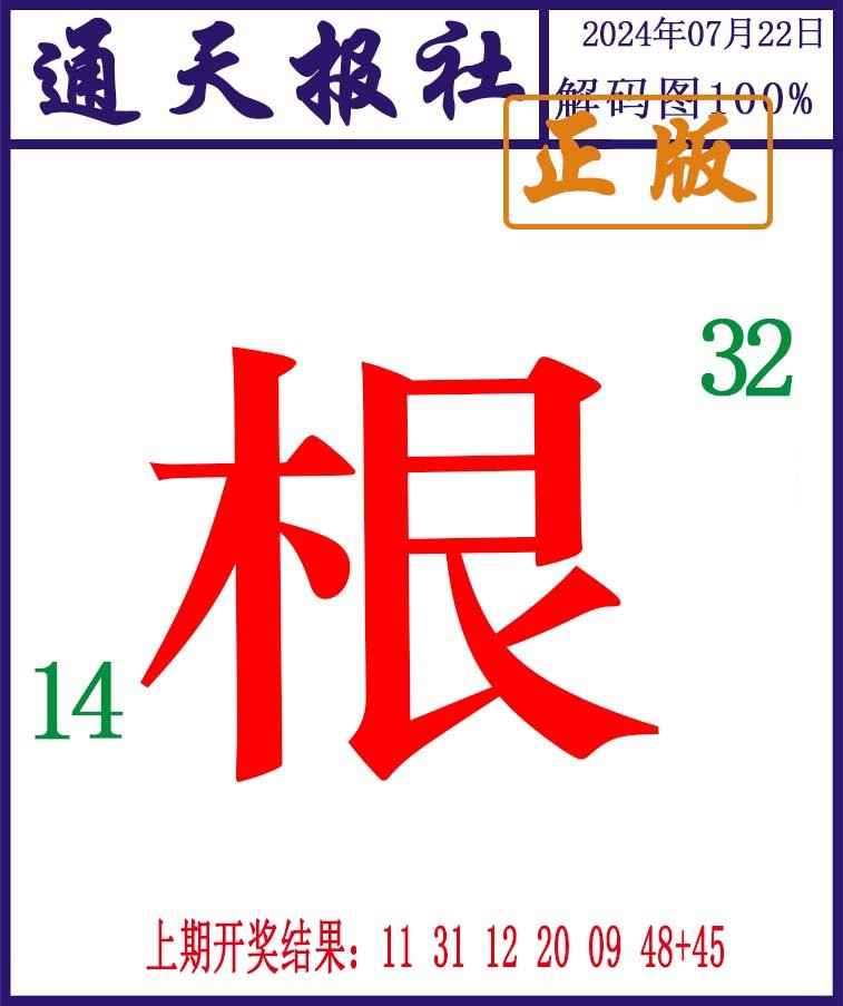 2024204期通天报解码图