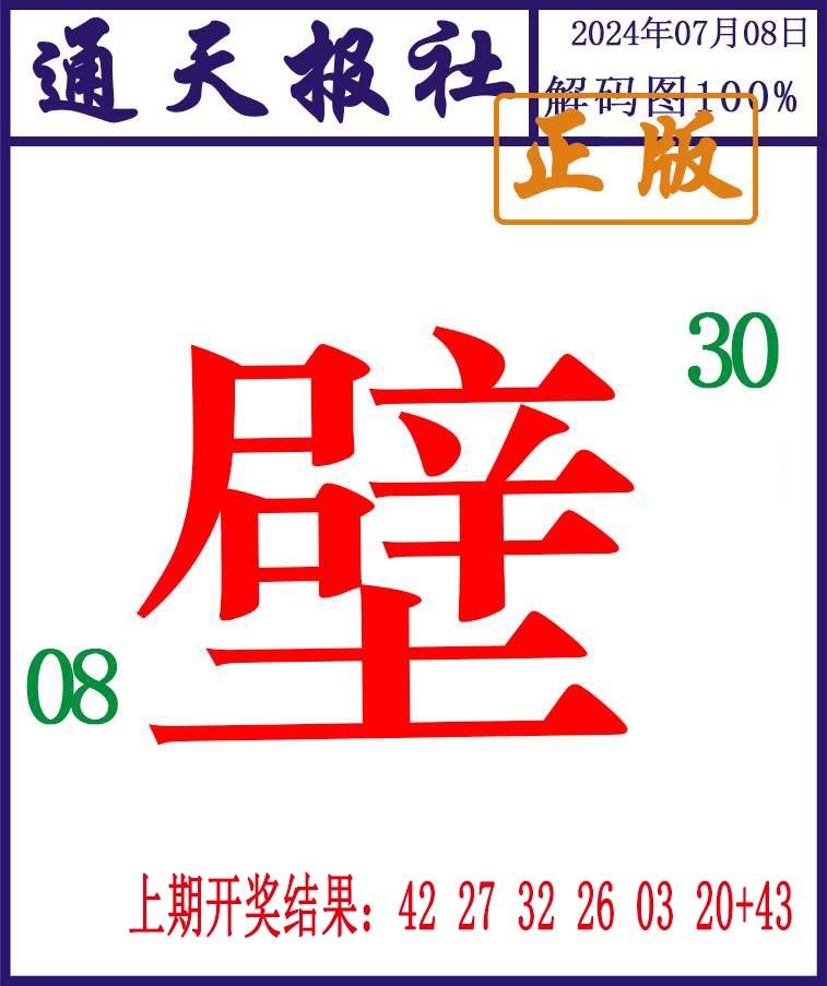 2024190期通天报解码图