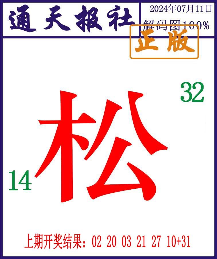 2024193期通天报解码图