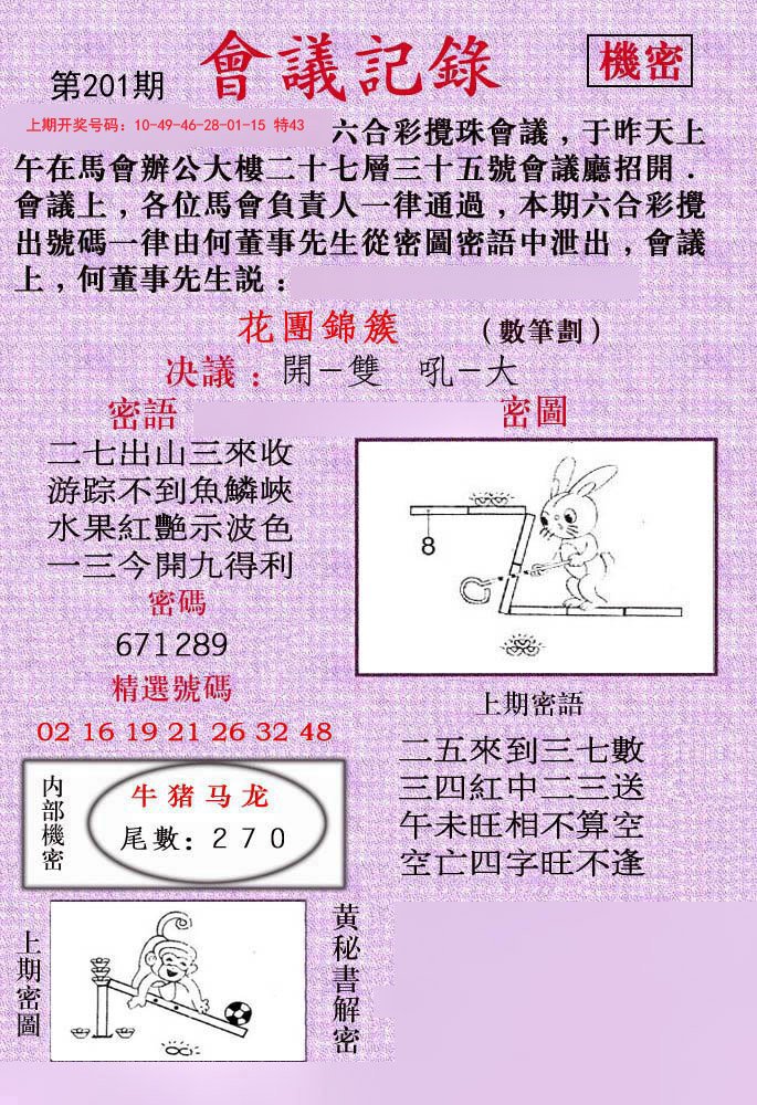 2024201期会议记录