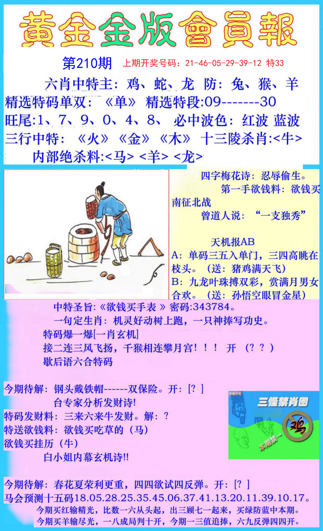 2024210期黄金金版会员报
