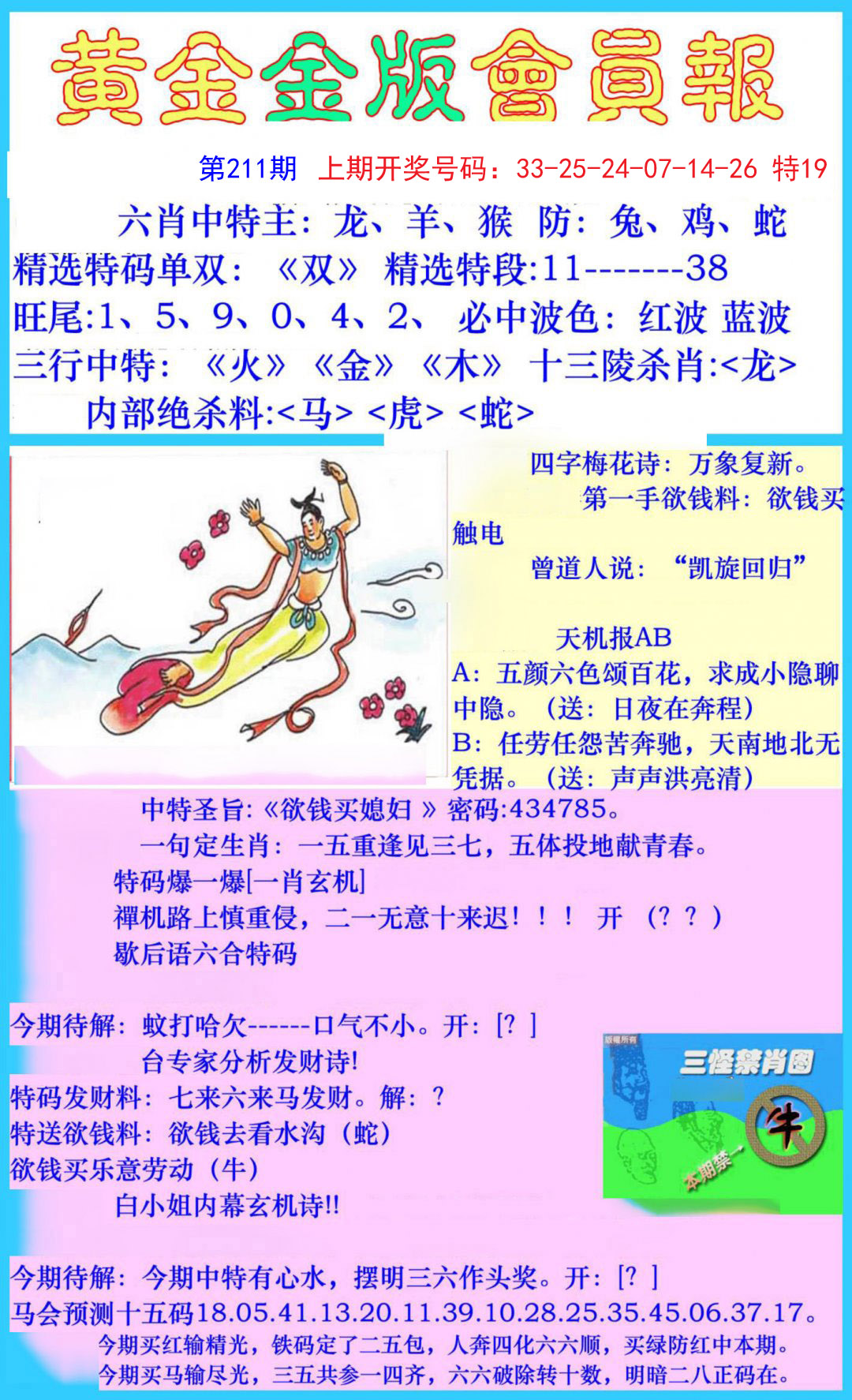 2024211期黄金金版会员报