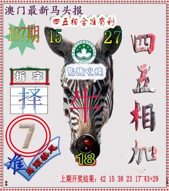 2024187期马头报