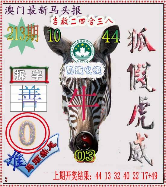 2024213期马头报