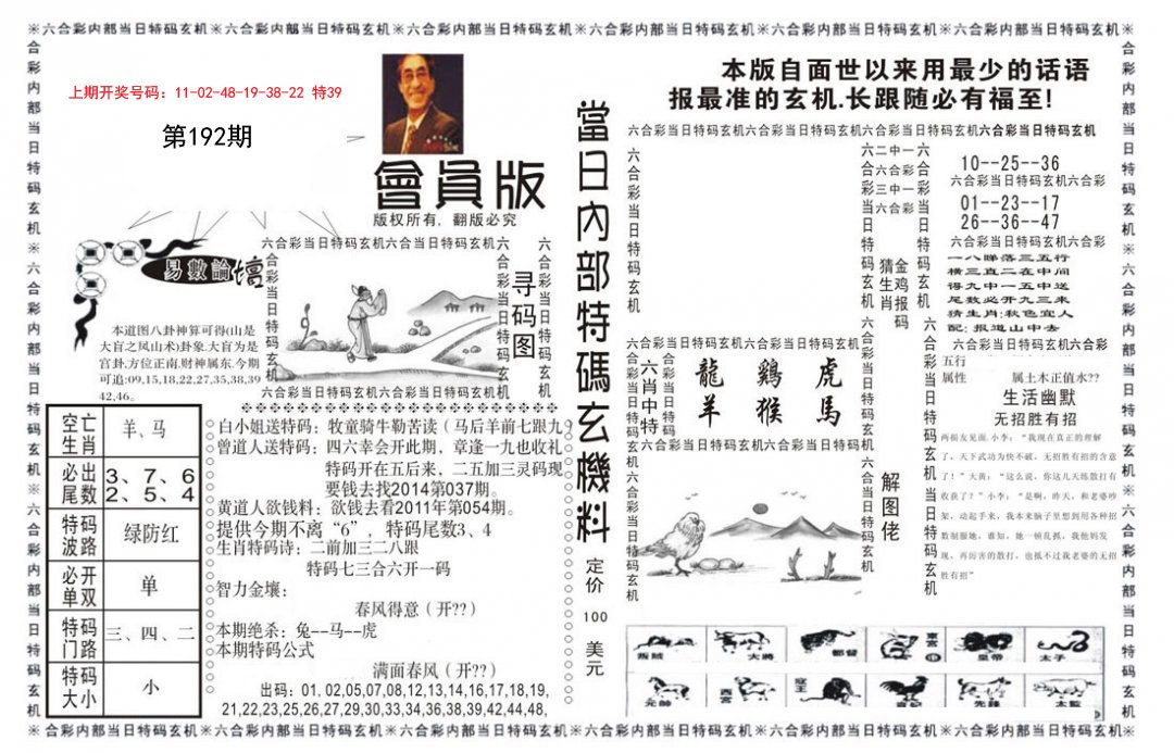 2024192期当日特码玄机报