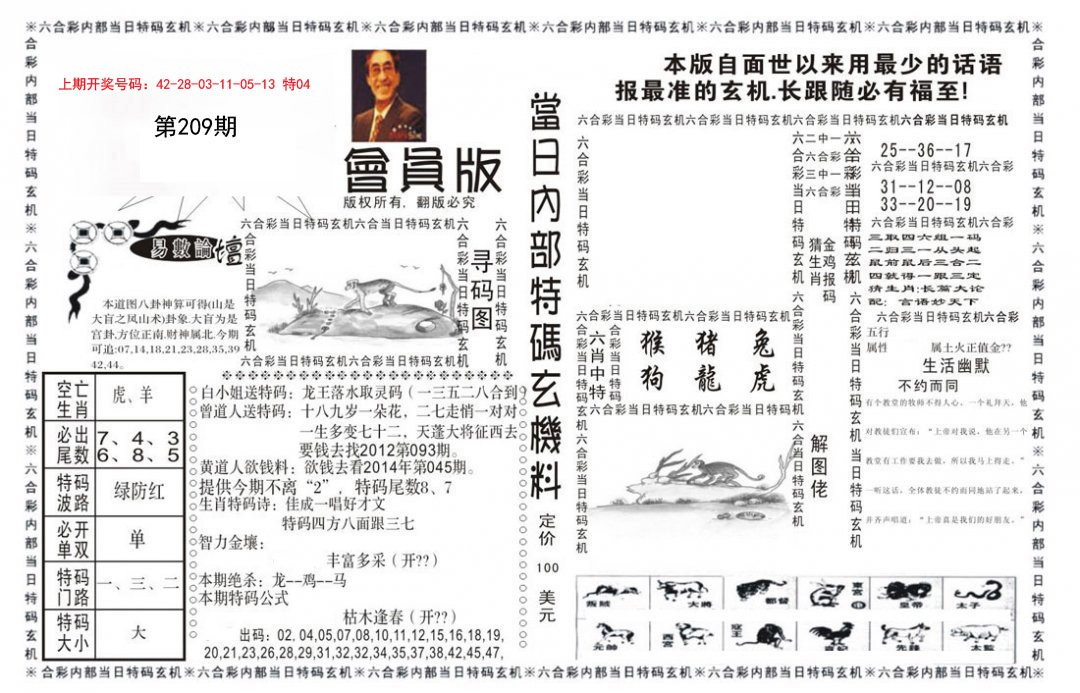 2024209期当日特码玄机报