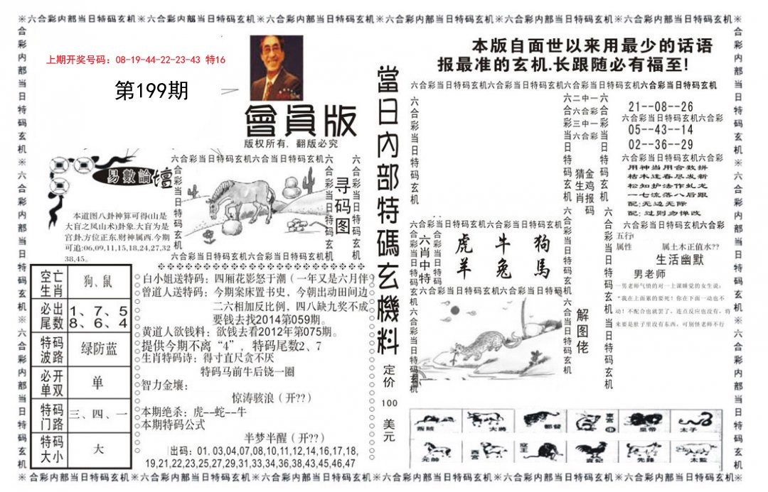 2024199期当日特码玄机报