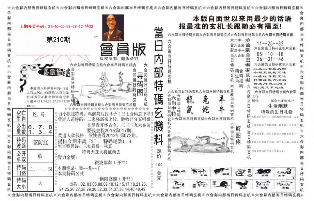2024210期当日特码玄机报
