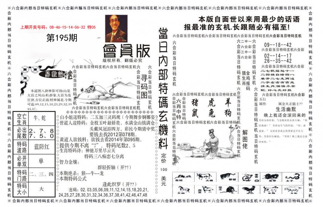 2024195期当日特码玄机报