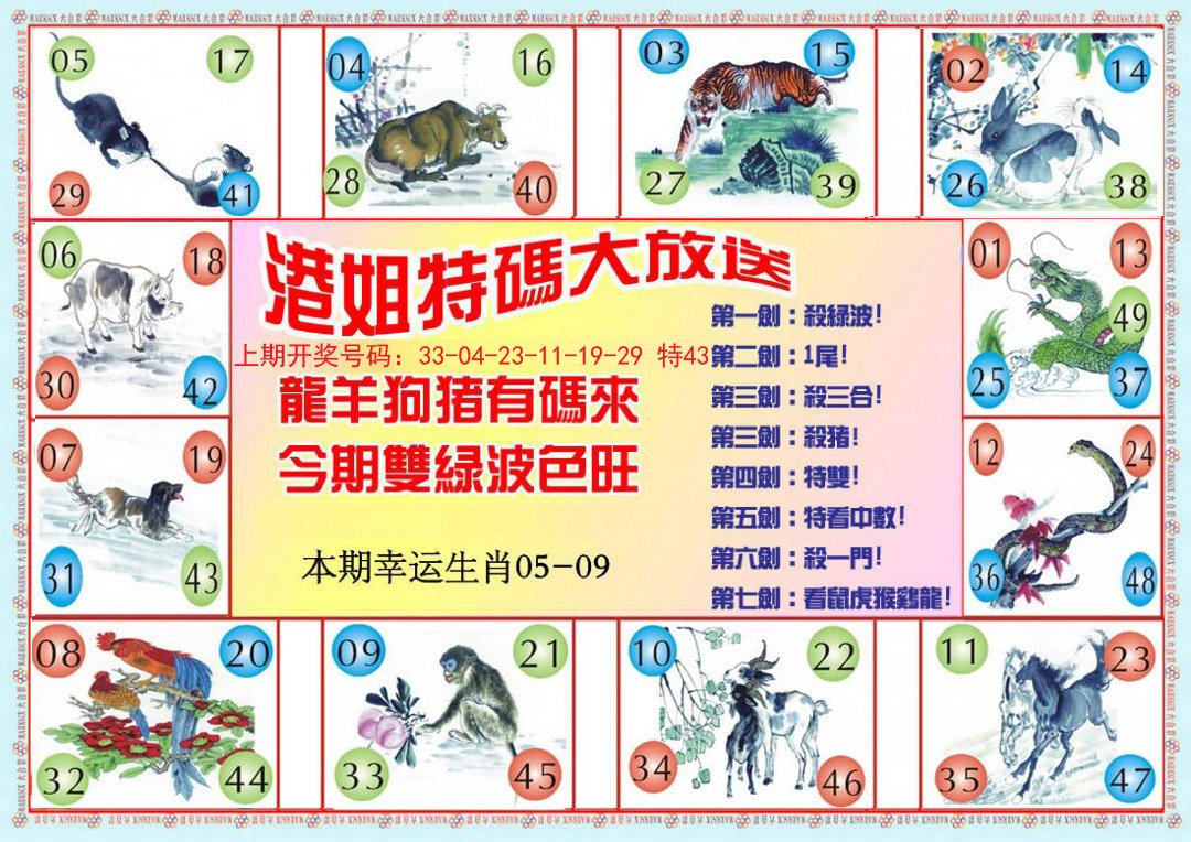2024203期港姐密报B