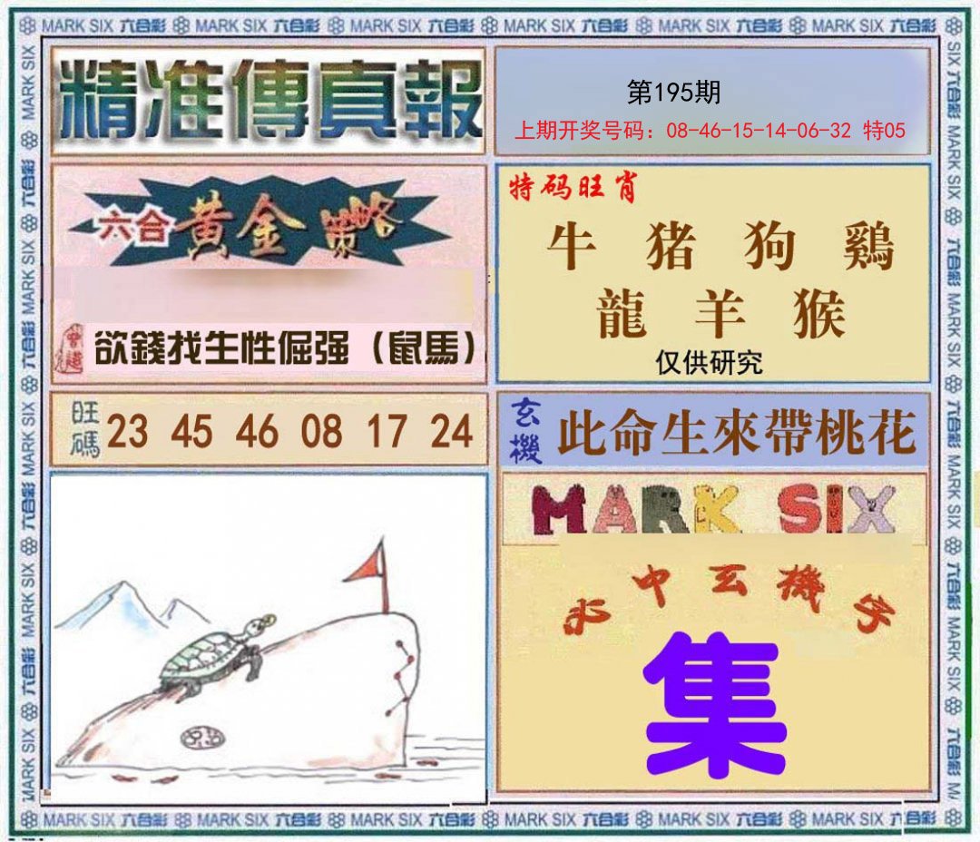 2024195期精准<傳真報>