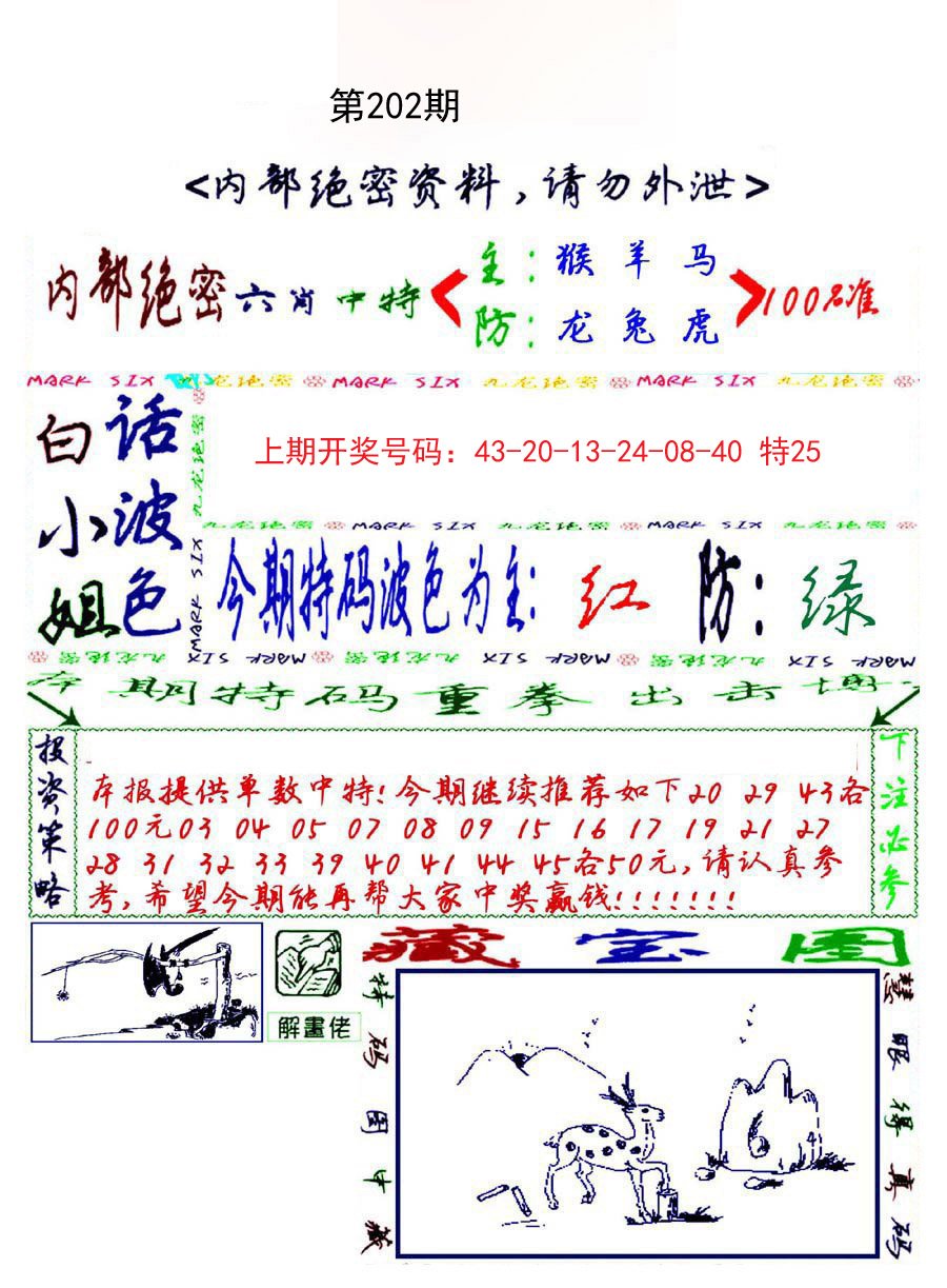 2024202期九龙密报