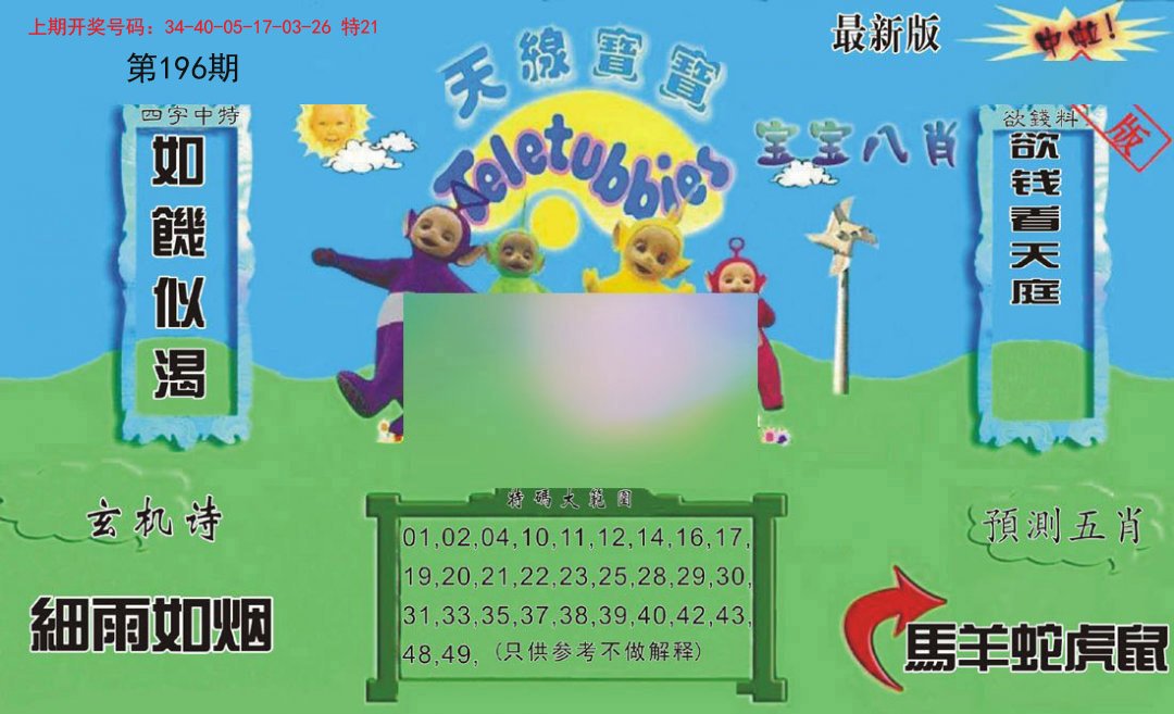 2024196期新天线宝宝(2006二版)