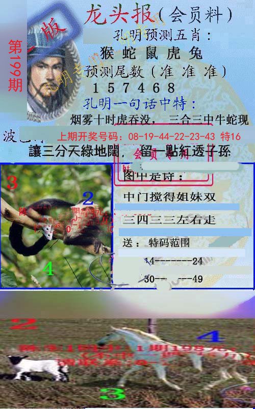 2024199期龙头报