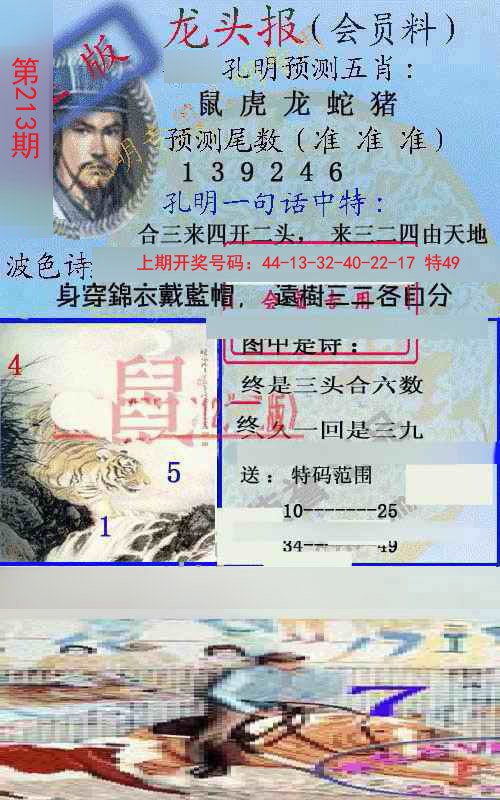 2024213期龙头报