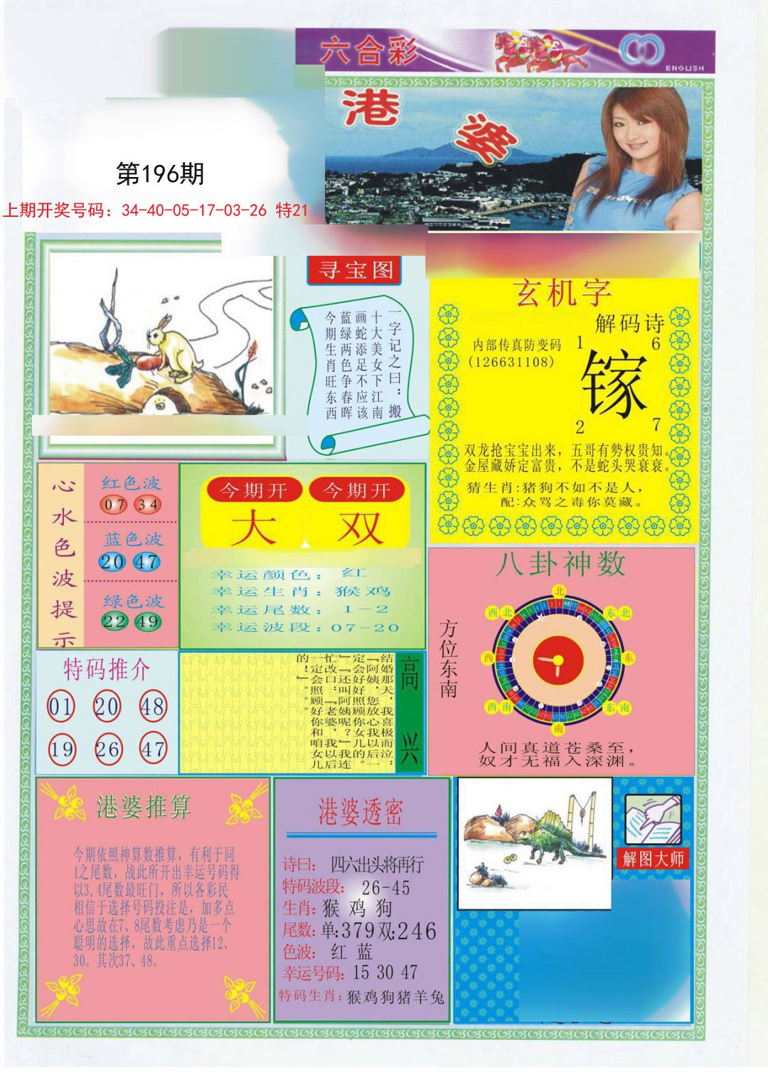 2024196期港婆