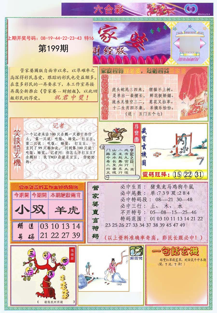 2024199期管家婆财经版