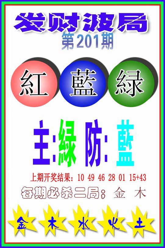 2024201期发财波局