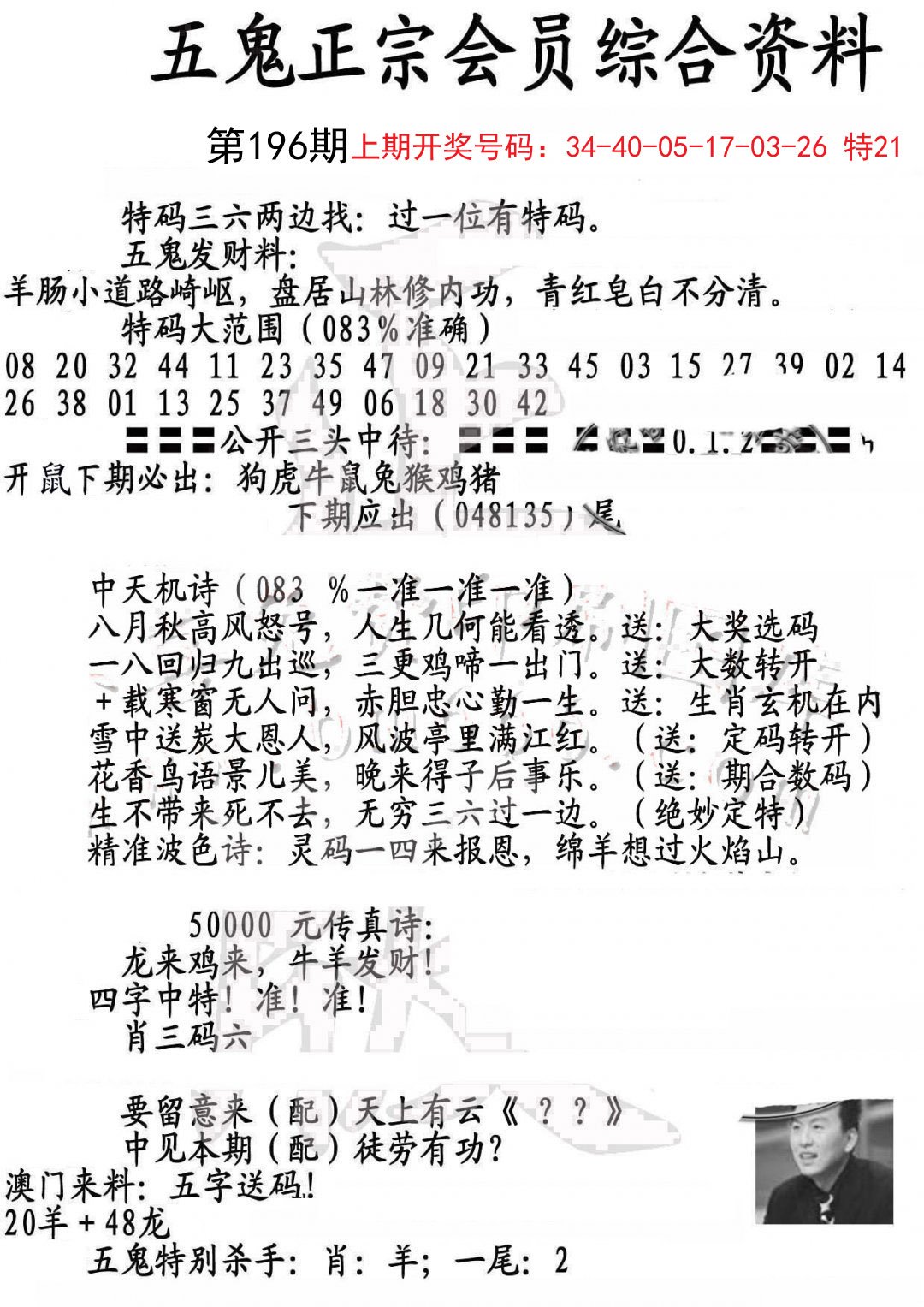 2024196期蛇报A